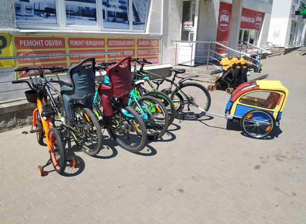 Прокат велосипедов в Сухарево